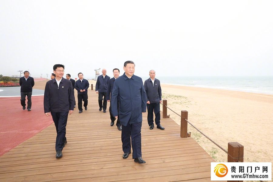 习近平在山东日照市考察调研(图5) 习近平在山东日照市考察调研(图5)