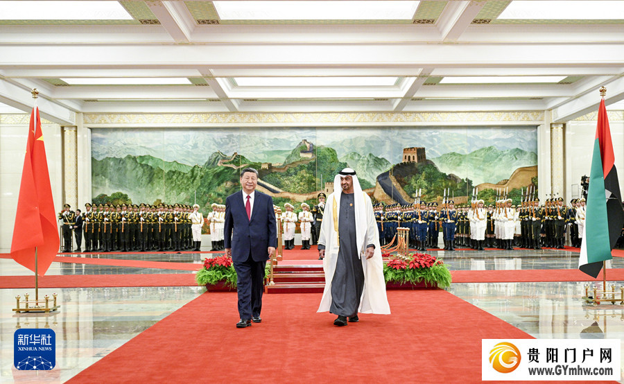 习近平同阿联酋总统穆罕默德会谈(图8) 习近平同阿联酋总统穆罕默德会谈(图8)