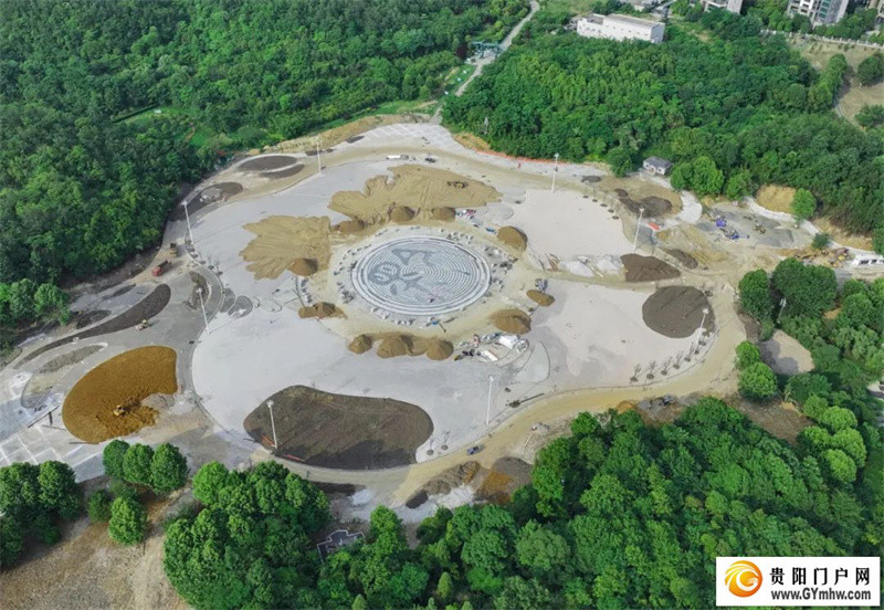 观山湖公园民族大联欢广场提升改造最新进展(附总平面图)(图1) 观山湖公园民族大联欢广场提升改造最新进展(附总平面图)(图1)